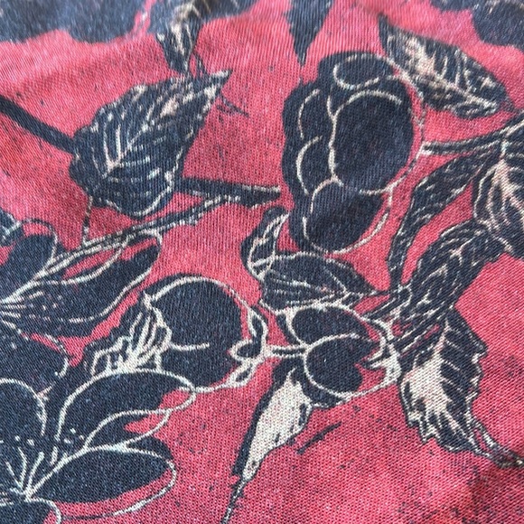 Peruvian Connection Pretty women Midi dress L w/button cuffs scoop neck & pocket - Picture 6 of 10